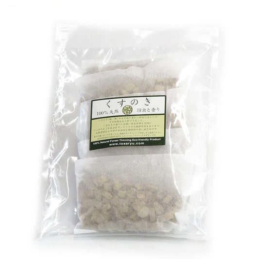 くすのき防虫 チップ入りバッグ 5袋入