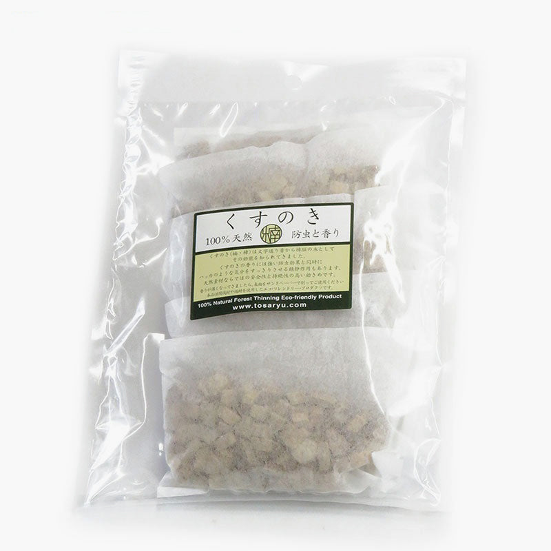 くすのき防虫 チップ入りバッグ 5袋入