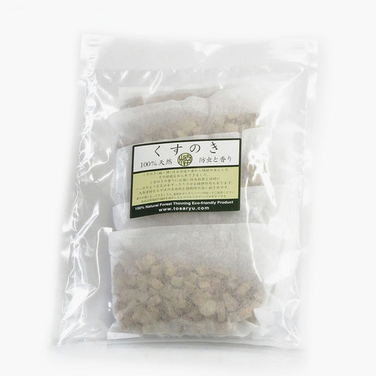 くすのき防虫 チップ入りバッグ 5袋入