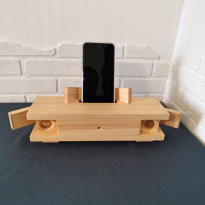 スマホスピーカースタンド