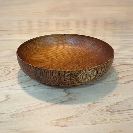 漆塗り中皿｜欅（けやき）