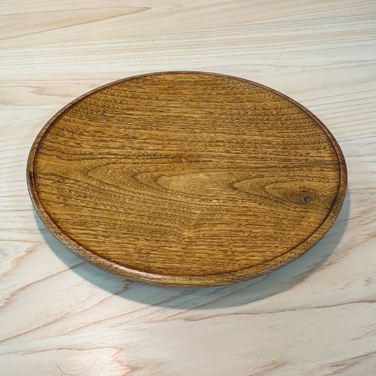 漆塗り中皿｜欅（けやき）